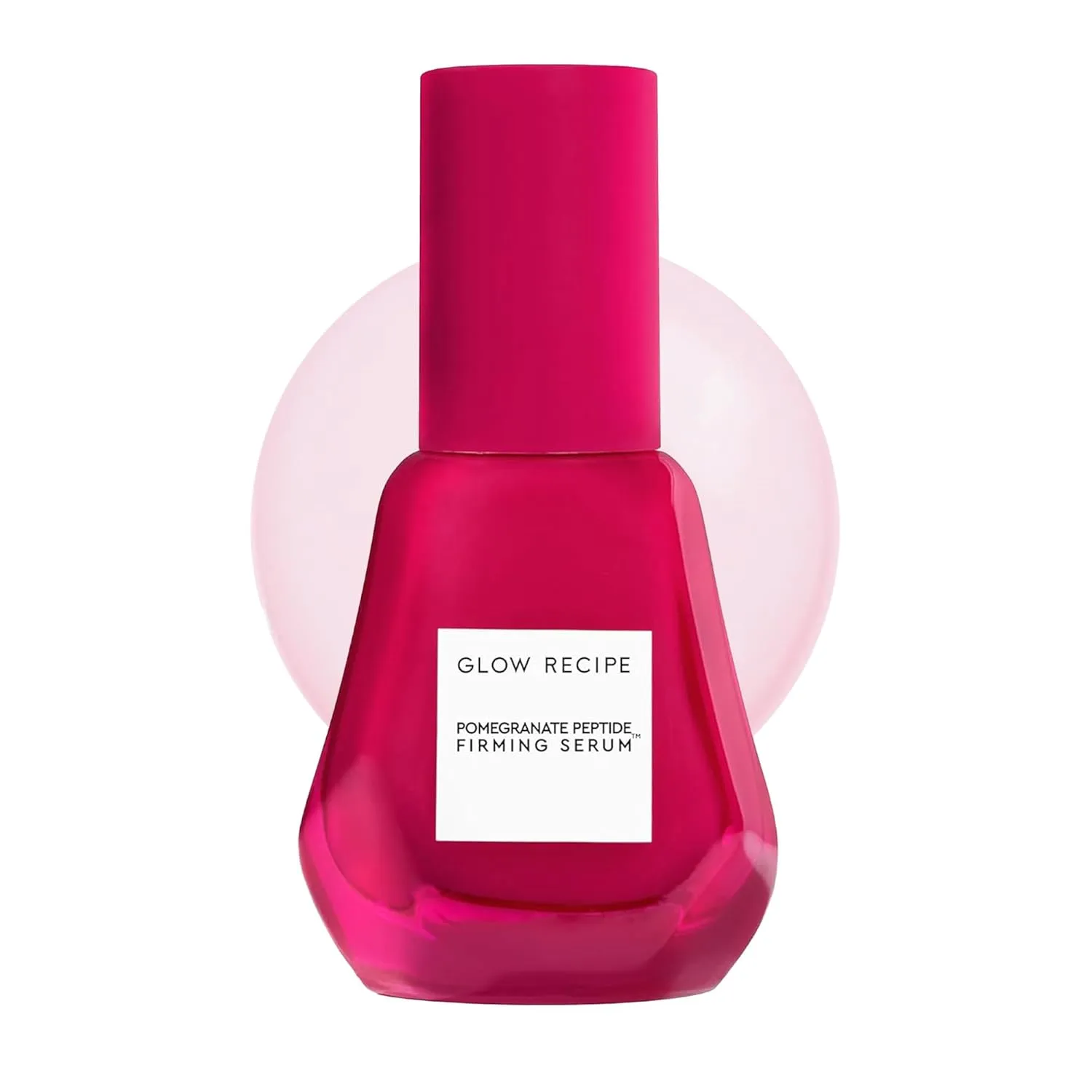 Glow Recipe Pomegranate Copper Peptides Face Serum - Plumping, Firming Multi Peptide Anti Aging Serum for Women & Men   Hydrating Hyaluronic Acid to Smooth Lines, Support Collagen & Skin Elastin, 30ml