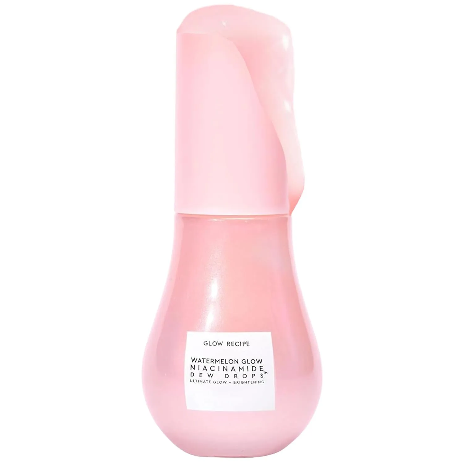 Glow Recipe Watermelon Niacinamide Dew Drops, Travel Size - Brightening, Plumping Hydrating Face Serum, Makeup Primer   Liquid Highlighter with Hyaluronic Acid - Dewy & Glowing Korean Skin Care (15ml)