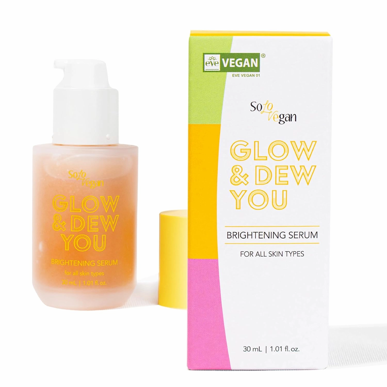 Glow & Dew You Brightening Serum, Korean Skincare, Hydrating, Moisturizing, Lightweight, Facial Serum, Trending Viral Beauty Product