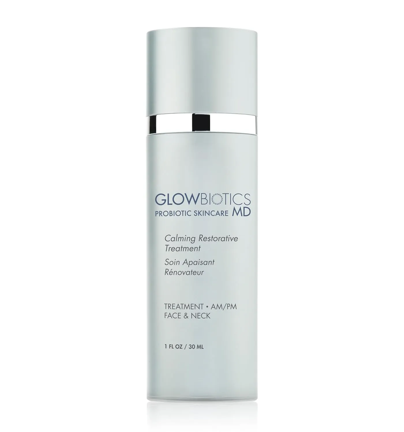 Glowbiotics Calming Restorative Treatment: Hydrating Face Serum for Redness Relief & Sensitive Skin | Soothes Irritated Skin with Probiotics & Hyaluronic Acid