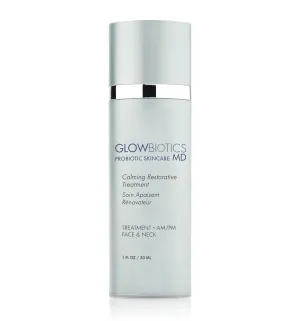 Glowbiotics Calming Restorative Treatment: Hydrating Face Serum for Redness Relief & Sensitive Skin | Soothes Irritated Skin with Probiotics & Hyaluronic Acid
