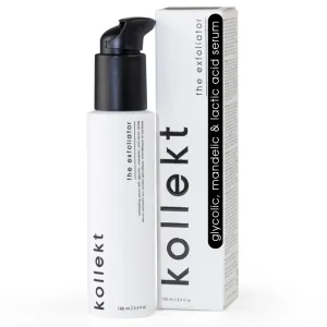 Glycolic Acid Face Exfoliator Anti-Aging AHA Serum for Dark Spots, Blackheads, Wrinkles & Fine Lines – Chemical Peel for Face with Lactic & Mandelic Acid, & Licorice Root – 3.4 fl oz