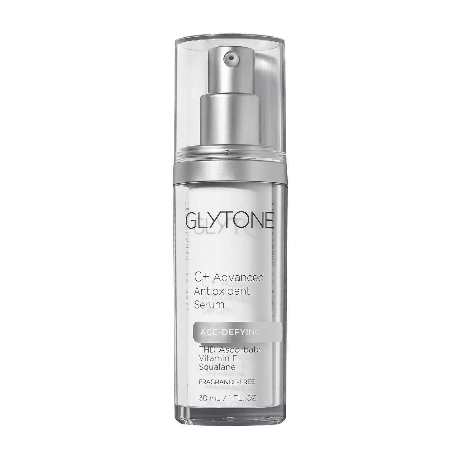 Glytone Age-Defying C  Vitamin C Serum for Face | 20% Vitamin C, E and Squalane Antioxidant Complex | Reduces Fine Lines & Wrinkles | Hydrating & Anti-Aging Facial Serum for All Skin Types | 1 Fl Oz