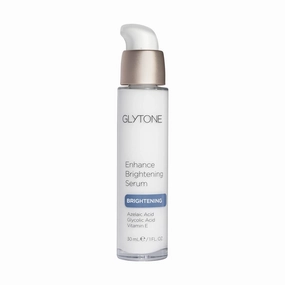 Glytone Enhance Brightening Serum–with Hyaluronic Acid, 1.7 FAV Glycolic Acid 8% Azelaic Acid & Vitamin E–Dark Spot Remover for Face– Pigmentation Treatment– Non-Comedogenic, Hydrating Serum 1 fl.oz.