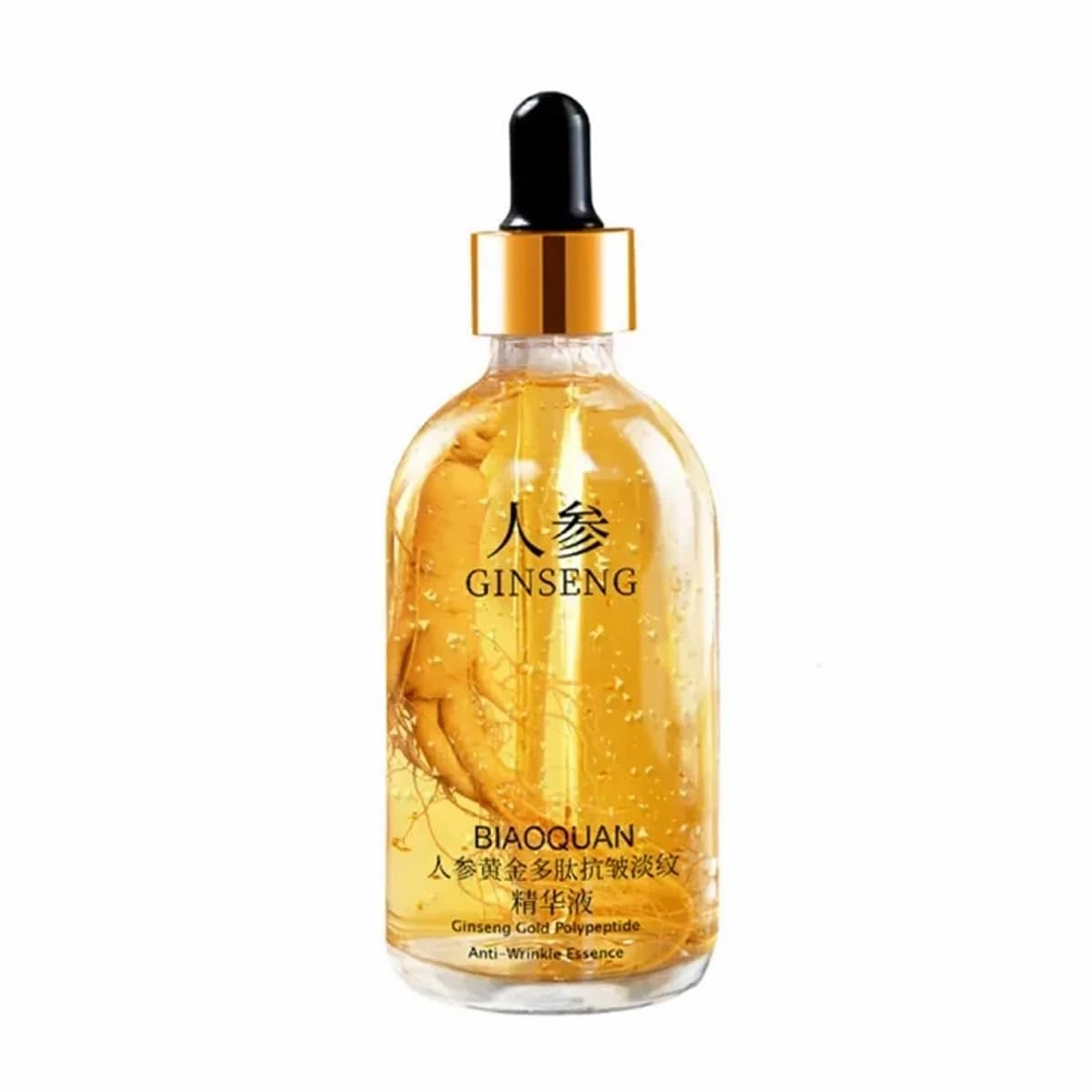 Gold Ginseng Face Serum Polypeptide Anti-Wrinkle Lightning Moisturizing Niacinamide Facial Serum For Skin Care