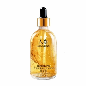Gold Ginseng Face Serum Polypeptide Anti-Wrinkle Lightning Moisturizing Niacinamide Facial Serum For Skin Care