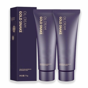Golden Snake Oil Cream & Serum， Anti-Wrinkle Firming Face & Neck Moisturizer, Natural Hydration for Skin Tightening & Lifting, Gentle Formula for All Skin Types (2)