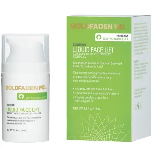 GOLDFADEN MD Liquid Face Lift Rapidly Improve Feel of Skin Smoother Stronger and Firm 0.5 fl. oz.