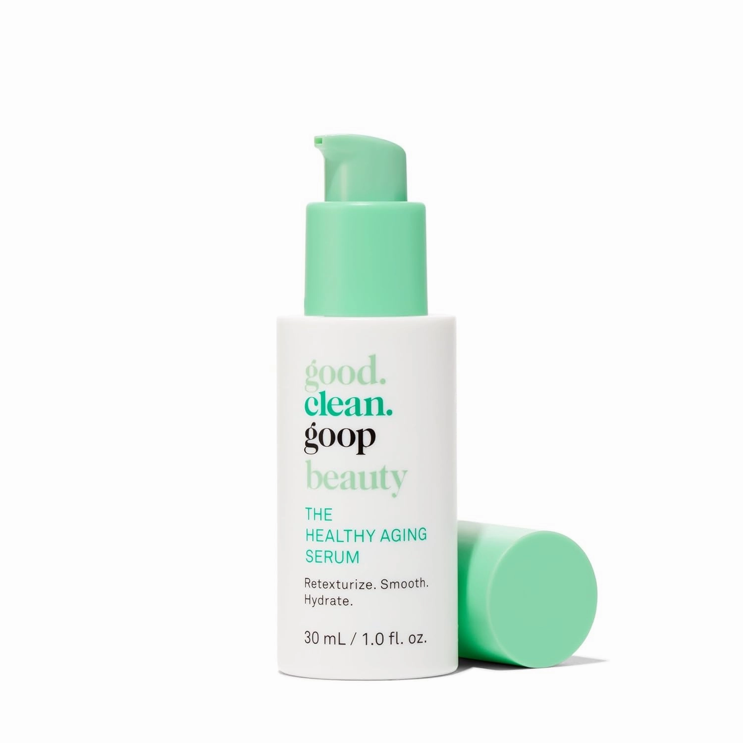 good.clean.goop beauty The Healthy Aging Serum | Facial Serum with Tranexamic Acid, Shikimic Acid & Goji Berry Oil | Serum to Help Smooth Wrinkles and Fine Lines | Anti-Aging Serum | Vegan | 1 Fl oz