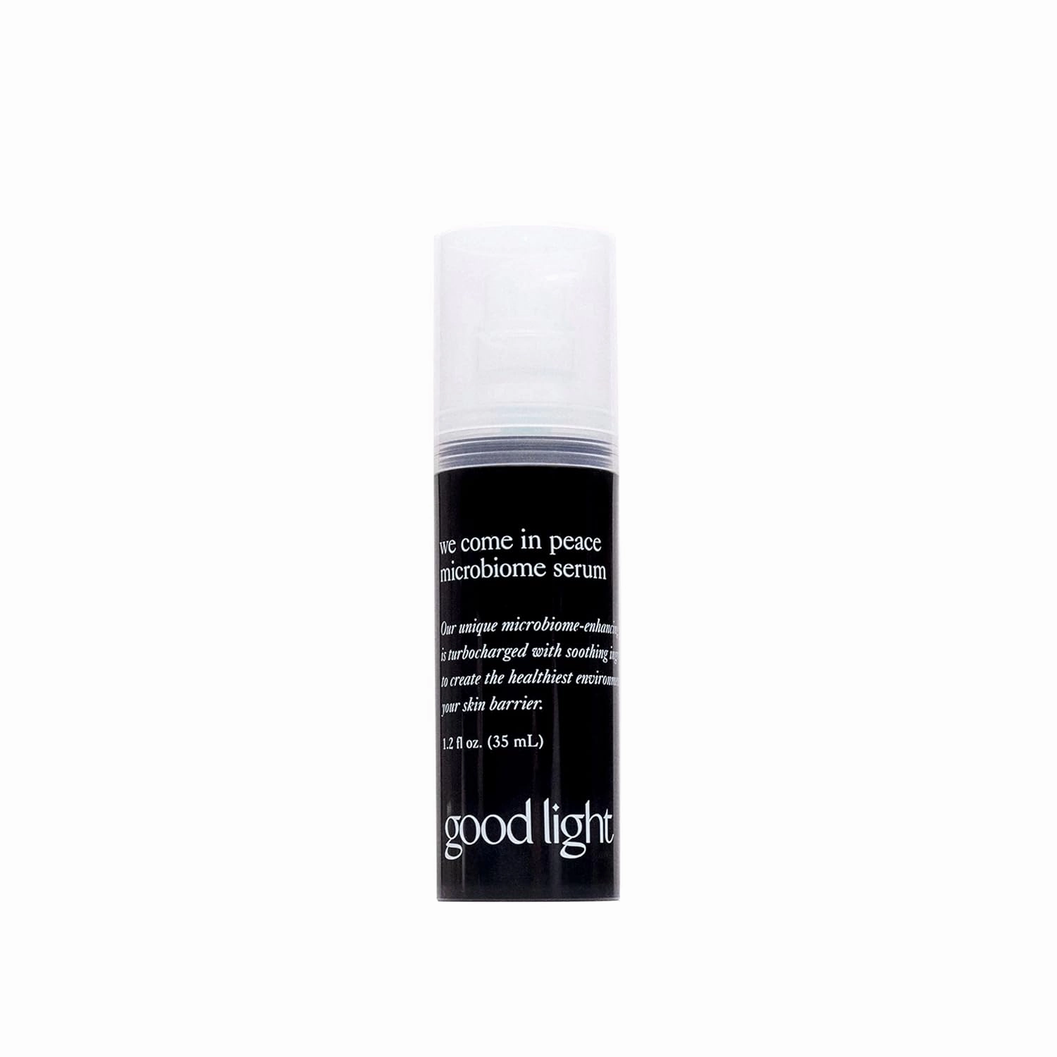 good light We Come in Peace Microbiome Serum, Face Serum That Helps Hydrate, Protect, Nourish and Promote Skin Cell Turnover, Made with Bakuchiol and Blue Tansy (1.2 fl oz)