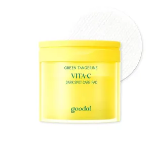 GOODAL Green Tangerine Vita C Toner Pads, Korean Skin Care, K-Beauty, Glass Skin, 70 Sheets