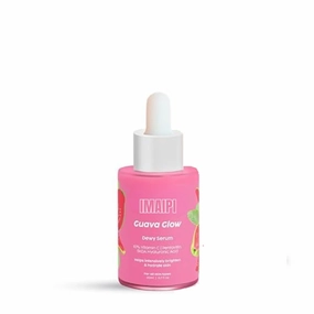 Guava Glow Dewy Face Serum, 20ml, 10% Vitamin C, Hyaluronic Acid, Brightening & Hydrating Formula