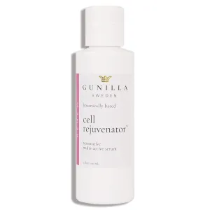 GUNILLA Cell Rejuvenator | Plant-Based Anti-Aging Facial Serum | Hydrates, Firms & Smooths for Radiant Skin | With Collagen, Elastin, Ginseng & Vitamins A, B, C & D | Vegan, Spa-Grade Skincare 4oz