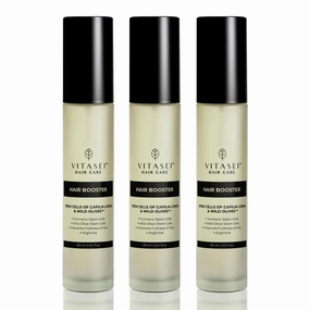 Hair Booster for Women & Men – Hair Revitalizing Serum with Capilia Longa & Arginine for Thick, Dry, Long, Damaged Hair – Peptide-Enriched Hair Tonic, 2 Fl Oz - Pack of 3