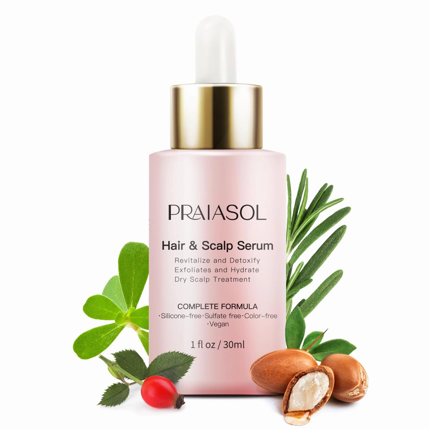 Hair Growth Serum: Hair Serum for Frizzy and Damaged Hair-Hair Growth Serum for Women, Gro Hair Serum for Thinning Hair, Hair Thickening Products for Women. 30ML