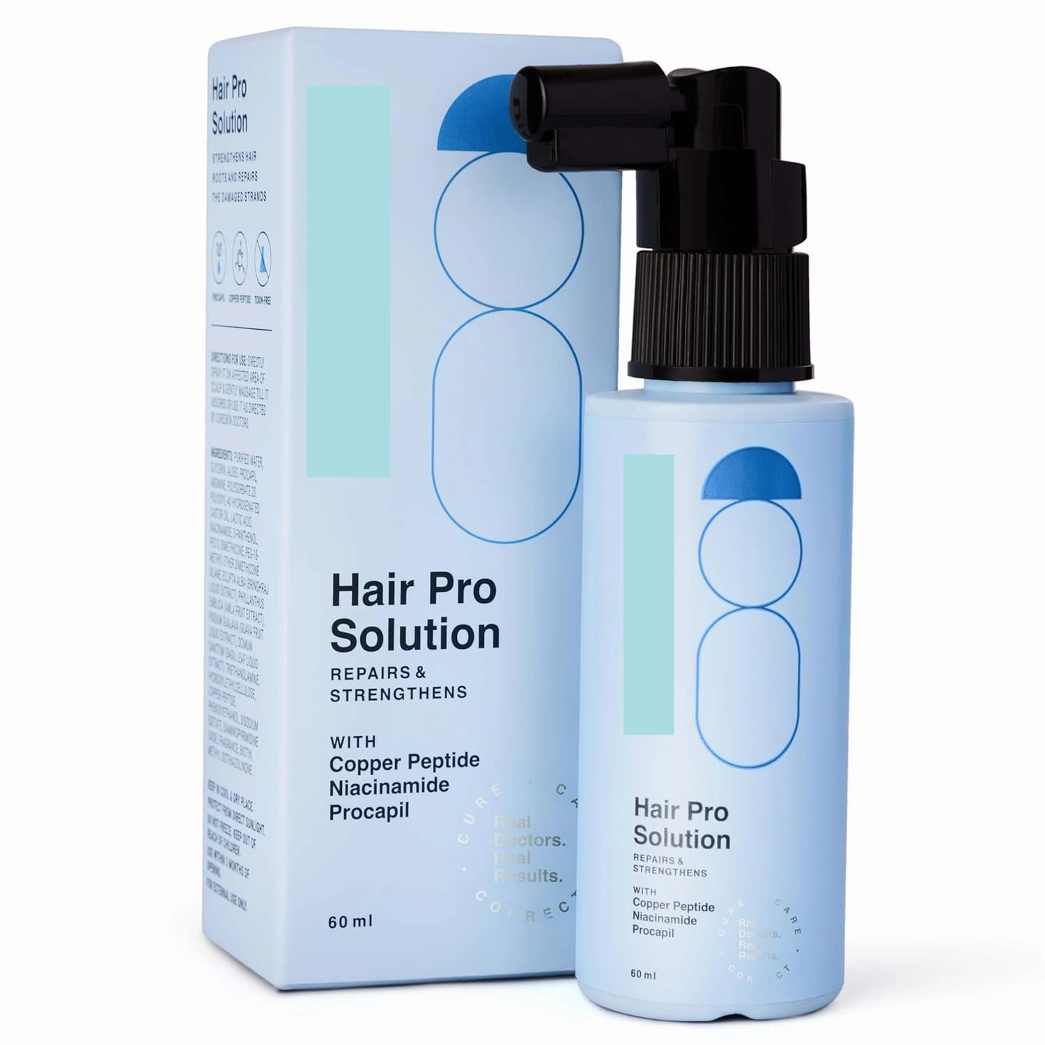 Hair Pro Solution | Hair Growth Serum with Procapil, Copper Peptide, and Niacinamide | Strengthen, Repair & Nourish Hair