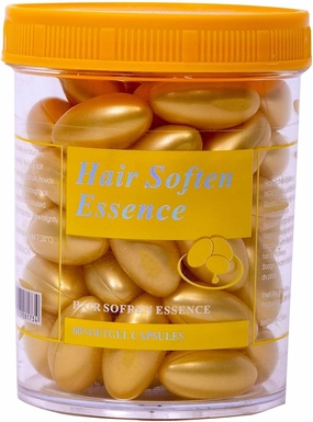 Hair Soften Essence Vitamin-e Hair Capsules, Soften Hairs Serum Capsule 60capsule