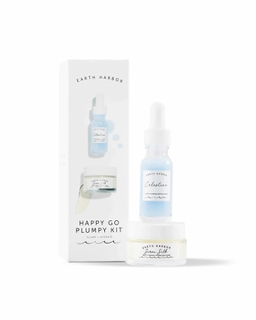 HAPPY GO PLUMPY Kit by Earth Harbor (Includes 10 mL CELESTINE and 15 mL SIREN SILK)