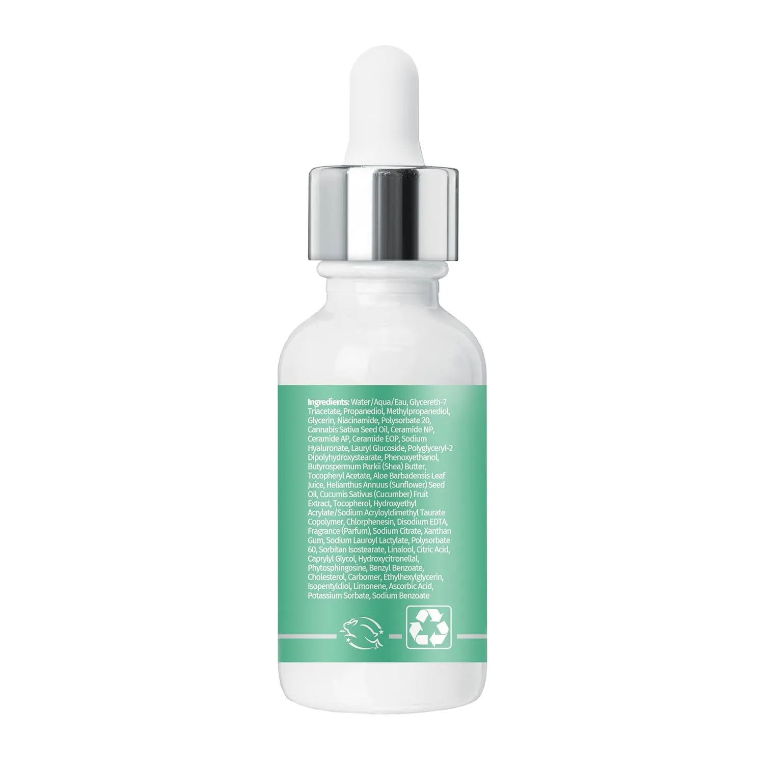Hempz Cucumber Aloe, Facial Serum, Beauty Actives with Cermanides for dry to normal skin, for men and women, 1oz