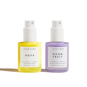 HERBIVORE Brightening   Smoothing Regimen | Nova Serum   Moon Fruit Serum
