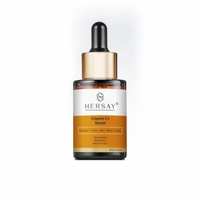 Hersay' Vitamin C  Face Serum | 16% Vitamin C | 10% Niacinamide | Glowing & Moisturised Skin | Anti Aging | Reduces Dark Spots, Sun Damage, Acne | All Skin Types | Free from Parabens | 30ml