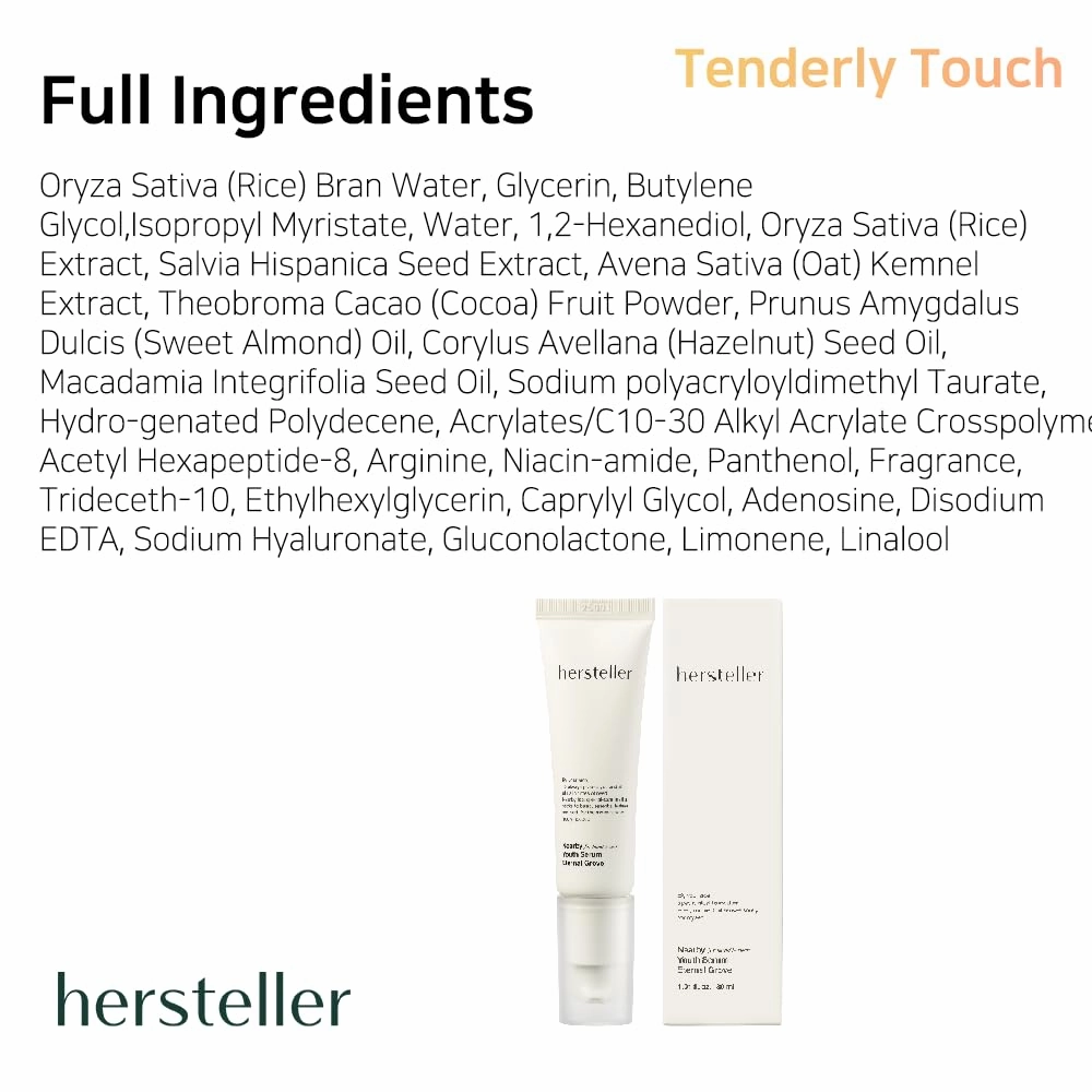 Hersteller Nearby Hand & Neck Serum – Tenderly Touch Scent | Hydrating & Firming Serum with Hazelnut Oil, Oat Extract & Rice Bran Water | For Soft, Glowing Skin