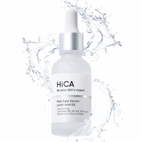 HiCA Peel Care Serum 6% Lactic Acid 28ml Keratin Care No Additives Moisturizing AHA Sensitive Skin Facial Peeling Solution