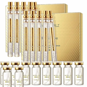 Hilos Tensores Para El Rostro Invisibles Hilos De Colageno Absorbibles Para La Cara, Glicerina Para La Piel, Collagen Threads for Face Wrinkles Korean Soluble Protein Thread for Face Lift (10set)