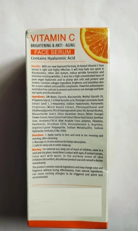 HN Vitamin C Serum for Face - Pore Minimizing Face Serum for Anti Aging | Brightening for Men & Women - [50ml_1.69 Fl Oz] |.|