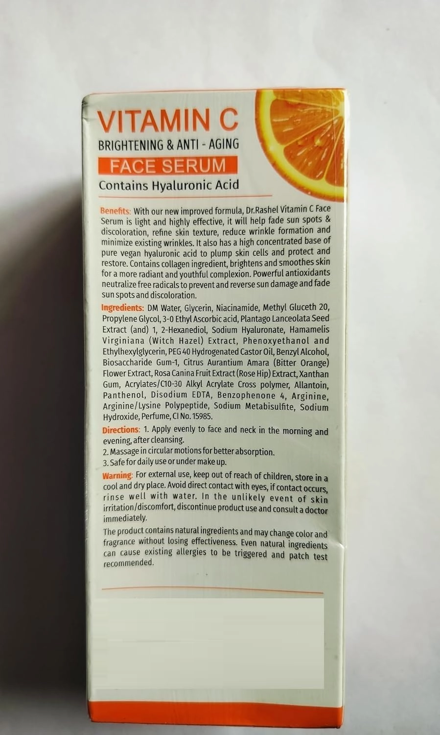 HN Vitamin C Serum for Face - Pore Minimizing Face Serum for Anti Aging | Brightening for Men & Women - [50ml_1.69 Fl Oz] |.|