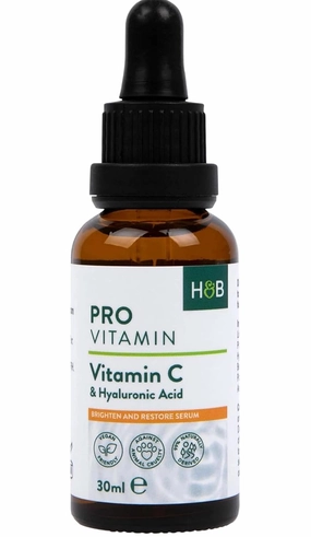 Holland and Barrett Vitamin C   Hyaluronic Acid Serum 30ml