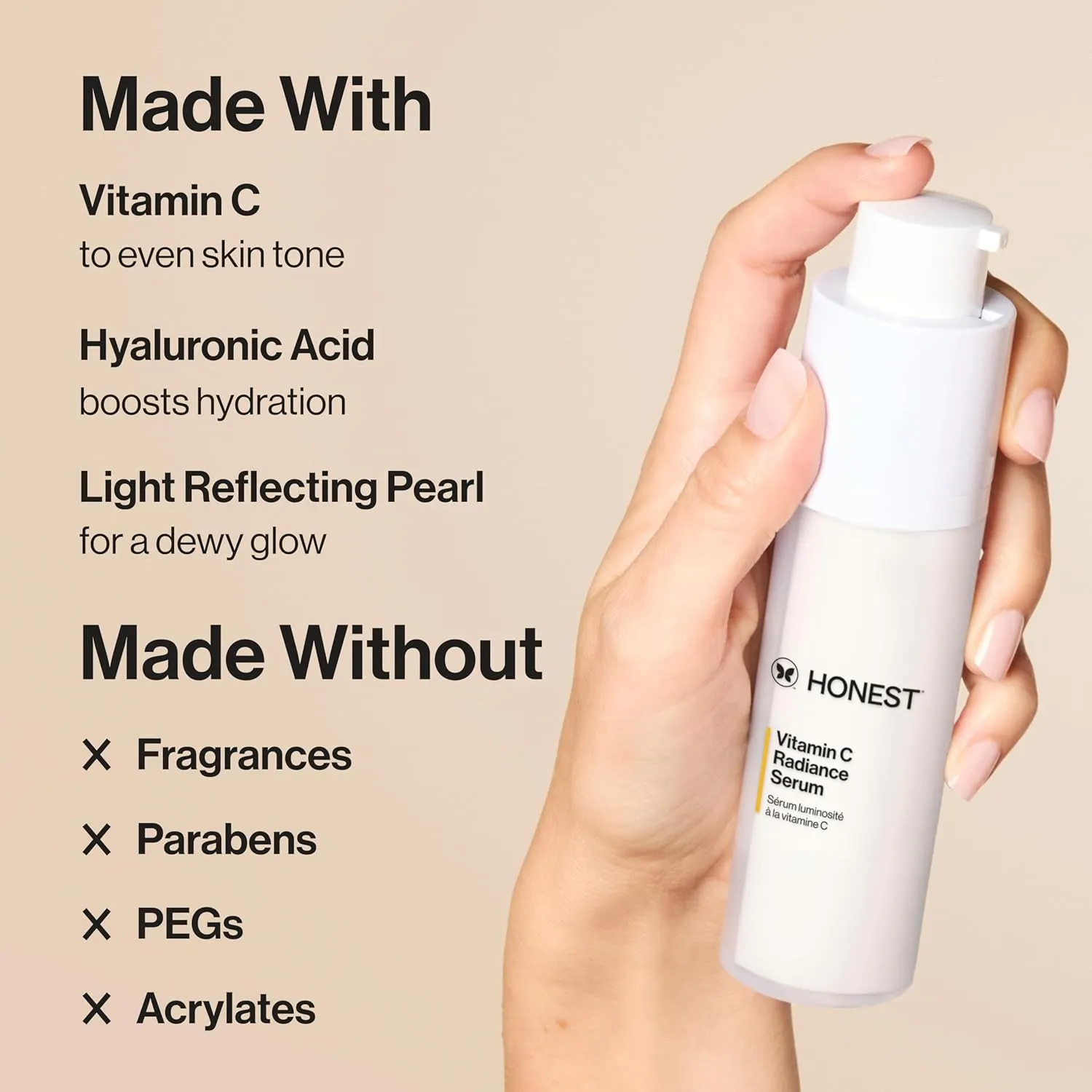 Honest Beauty The Icons Skincare Trio Travel Kit | Mini Hydrogel Cream, Gentle Gel Cleanser, Vitamin C Radiance Serum | Gentle for Sensitive Skin   Vegan