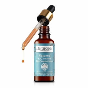 Hosanna H2O Intensive Skin-Plumping Facial Serum – Hydrating Serum – Collagen Face Serum with New Zealand Bioactives – Dry Skin & Dehydrated Skin – 30ml