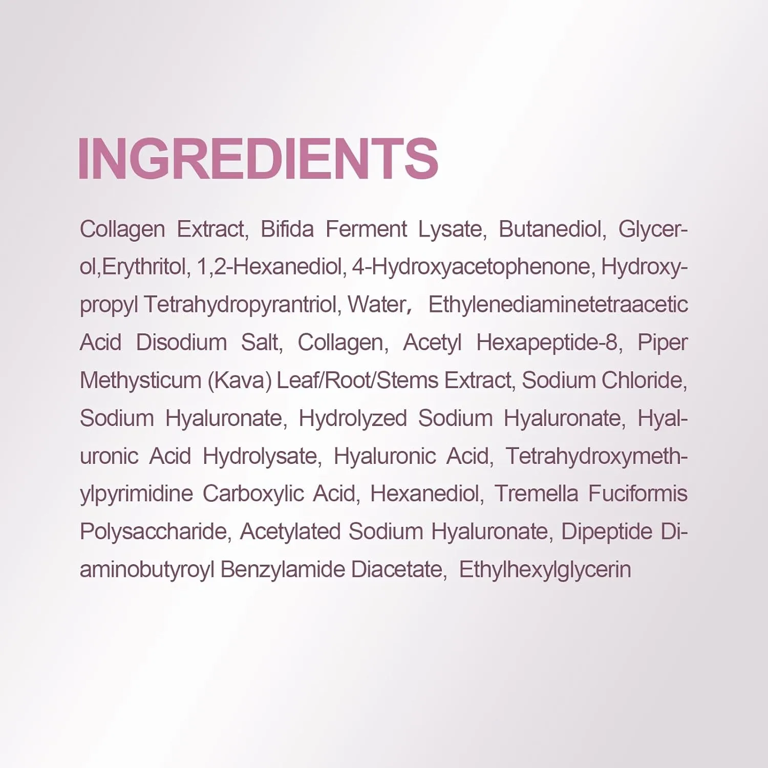 Humanized Collagen Real Deep Overnight Mask,Hydrating Firming,Anti-ageing Hydrogel Mask,for All Skin Types,Elasticity Improvement,Pore Minimizing,Minimize Wrinkles,4Pcs,Pink