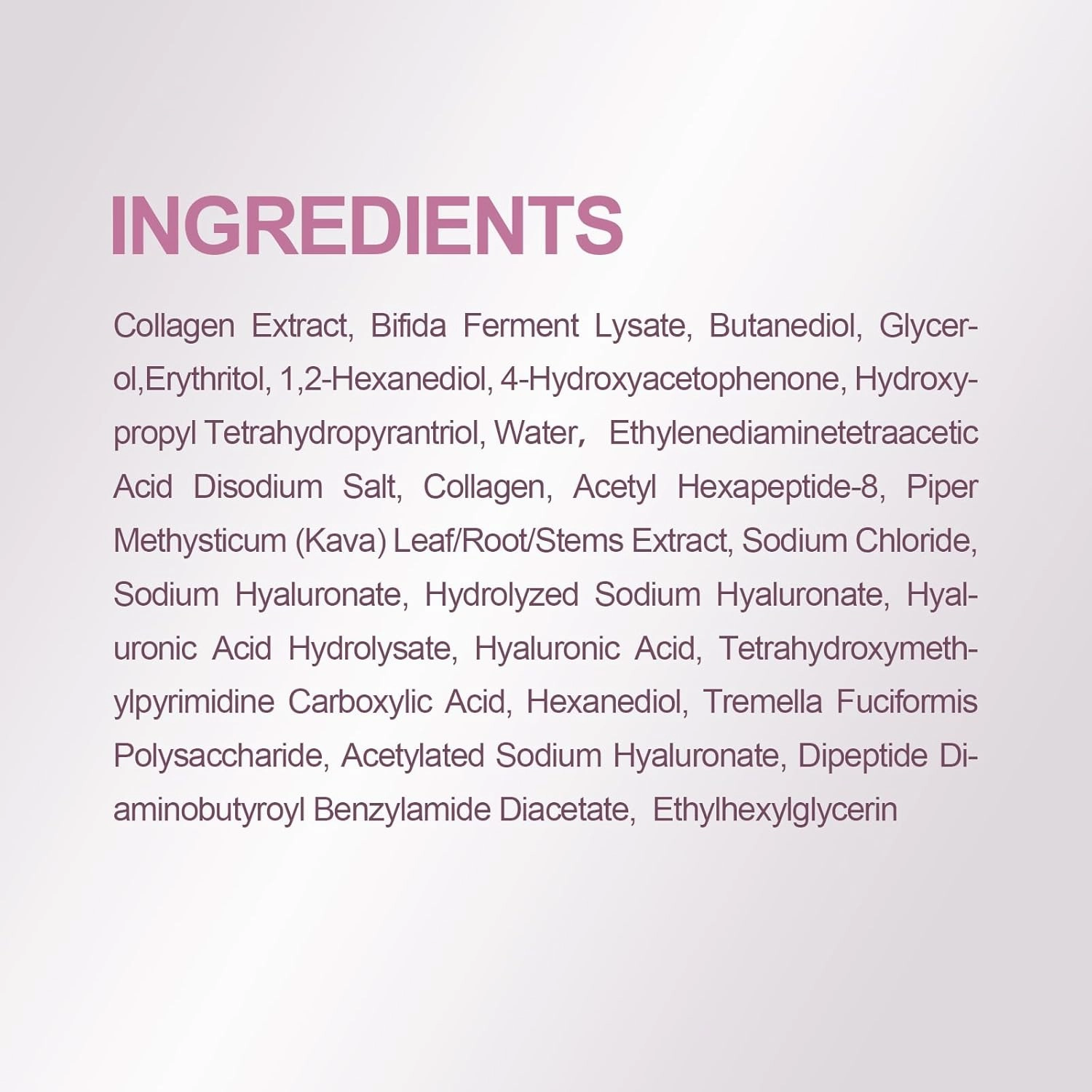 Humanized Collagen Real Deep Overnight Mask,Hydrating Firming,Anti-ageing Hydrogel Mask,for All Skin Types,Elasticity Improvement,Pore Minimizing,Minimize Wrinkles,8Pcs,Pink