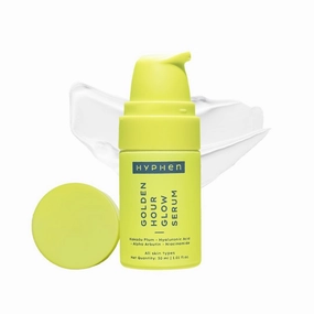 Hy.ph.en Golden Hour Glow Face Serum With Niacinamide, Alpha Arbutin, Hyaluronic Acid Moisturizer, Aloe Vera Extract & Kakadu Plum | For Glowing Skin & Hydration | Peptide Face Serum | 30ml