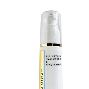 HYALURONIC SHOT Anti-aging Face Lifting Firming Serum 1.7oz–All Natural Organic Vegan Advanced Science Hyaluronic Acid, Niacinimade Plump Tighten Hydrate Smooth wrinkles-NO ALCOHOL