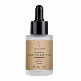 Hyaluronic Acid Advanced Serum for Hydration & Anti-Aging – Firms, Reduces Wrinkles, and Boosts Skin Glow | Nourishing, Rejuvenating Formula with Peptides & Chamomile – 30ml
