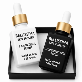 Hyaluronic Acid and Retinol Set - Anti-Aging Serum, Boost Skin Hydration, Reduce Wrinkles & Fine Lines, Accelerate Skin Renewal