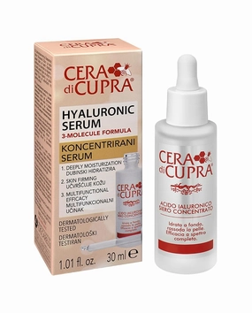 Hyaluronic Acid Concentrated Serum - Hydrating and Tightening Face Skin Care Formula (1.01 Fl Oz / 30 ml)