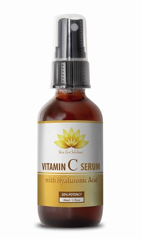 Hyaluronic acid for skin - VITAMIN C SERUM With Hyaluronic Acid - Anti wrinkle serum best - 1 bottle