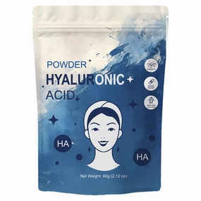 Hyaluronic Acid Powder | Hyaluronic Acid Powder for Skin - Soluble Moisturizing Ingredient for DIY Facial Serum & Anti-Aging Skincare(2.12oz)