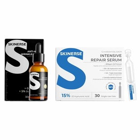Hyaluronic Acid Repair Serum for Calming Barrier Repair Redness Reilef, for Sensitive Skin   Anti-Aging Wrinkle Retinol Serum, 0.3% Retinoid Collagen Resurfacing Facial Night Rapid Wrinkles Repair