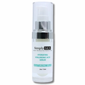Hyaluronic Acid Serum For Face - Hydrating Serum Visibly Plumps Skin - For All Skin Types - Anti Aging Serum with Vitamin C and Vitamin E - 0.5 Fl. Oz. Travel Size