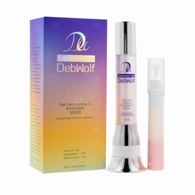 Hyaluronic Acid Vitamin C Serum – Anti-Aging, Hydrating & Firming, Blue Light Defense, Reduces Wrinkles & Dark Spots, Powerful Antioxidant Serum for Face, 25ml ( 25ml Refill)