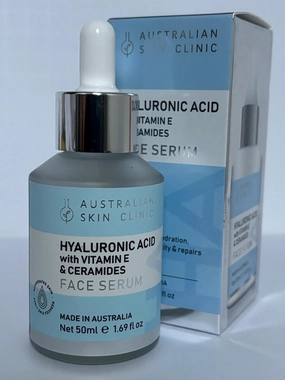 Hyaluronic Acid with Vitamin E & Ceramides Face Serum BY Autrailian Skin Clinic
