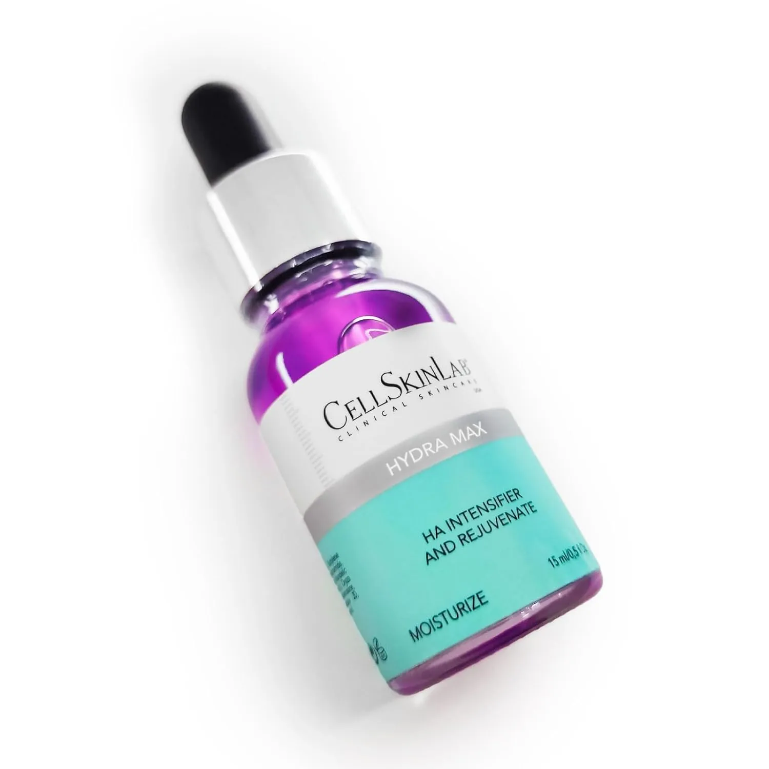 Hydra Max CSL by CellSkinLab - Deep Moisturizing & Rejuvenation Serum for all skin types with Hyaluronic Acid, Niacinamide, Mandelic Acid, Salicylic Acid - 0.5 fl Oz