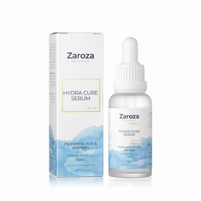 Hydra Cure Serum – Deep Hydration Face Serum with Hyaluronic Acid, Panthenol & Allantoin – Nourishing, Firming & Moisture-Locking Formula for Dry Skin – Vegan, 1 fl oz