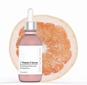 HydraGlow Anti-Aging Serum, 1fl oz | Pure Radiance Vitamin C Serum for All Skin Types, All-In-One-Formula Glow, Hydrate, Firm, Target Wrinkles