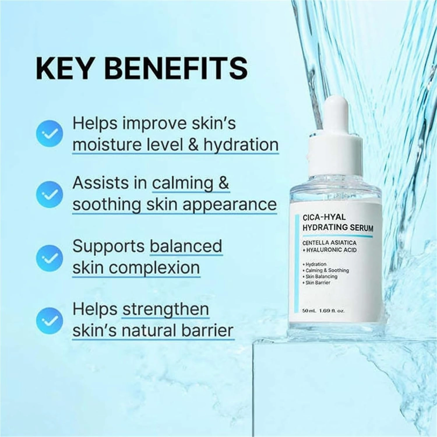 Hydration & Wrinkle Renewal Serum, Peptide Propolis Complex, Anti Aging Facial Serum, Deep Moisturizing & Skin Renewal, Suitable for All Skin Types, 1.69 fl.oz(A)